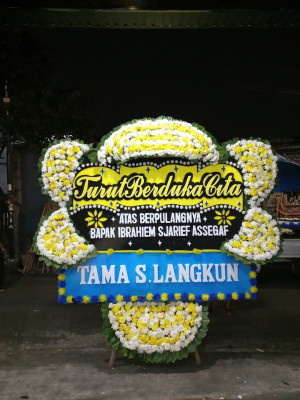 Papan Bunga Duka di Nunhila